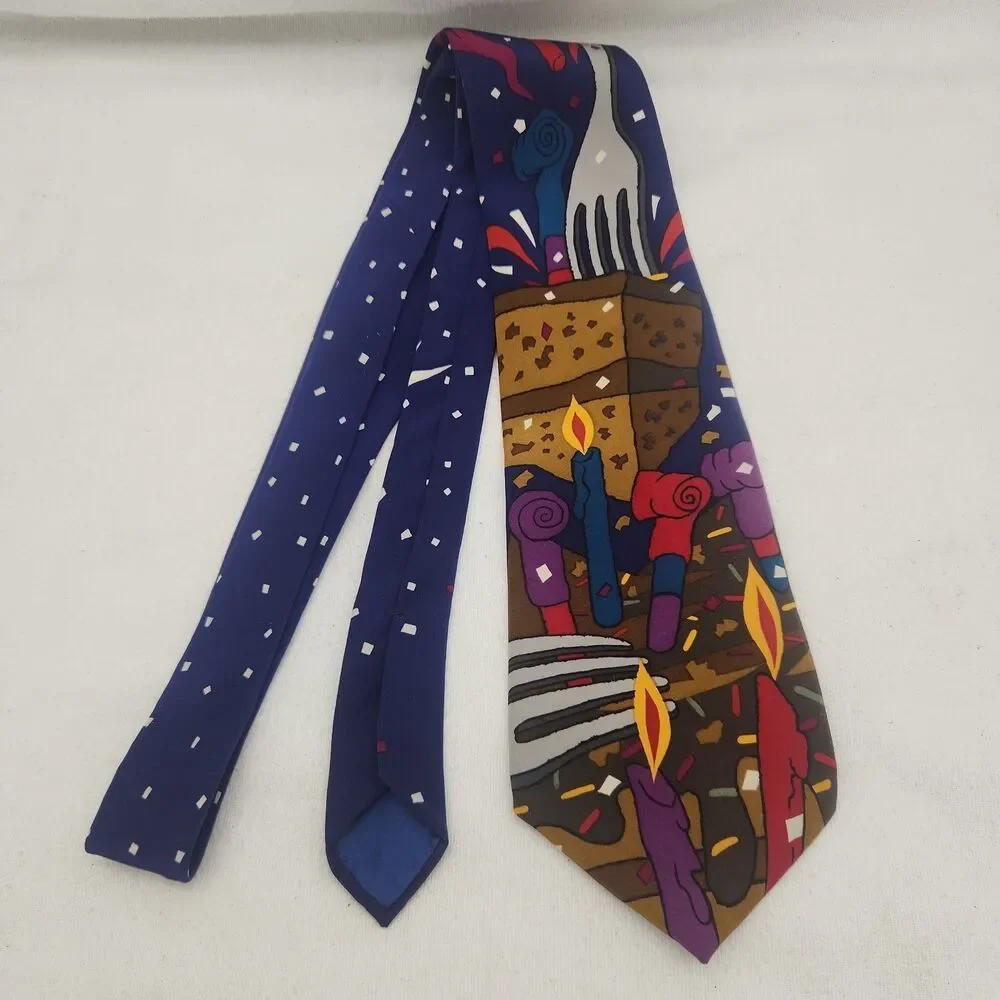 Tie Beatles Silk Necktie Birthday George Harrison 1991 Apple Corps Manhattan VTG